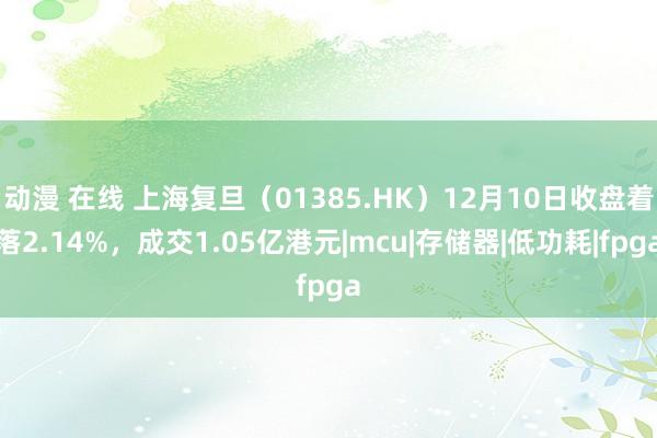 动漫 在线 上海复旦（01385.HK）12月10日收盘着落2.14%，成交1.05亿港元|mcu|存储器|低功耗|fpga